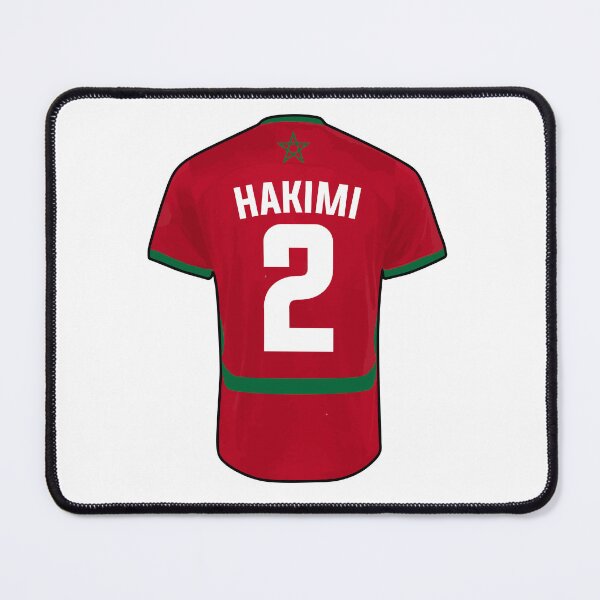 Item preview, Achraf Hakimi - Morocco jersey designed and sold by Wolagno.