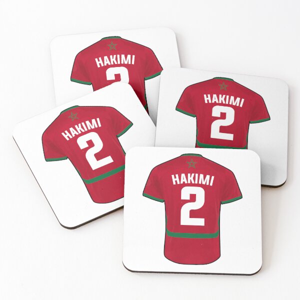 Item preview, Achraf Hakimi - Morocco jersey designed and sold by Wolagno.