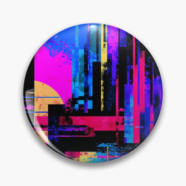 Item preview, Neon Chaos — Digital Glitch & Distortion designed and sold by MidArtForge.