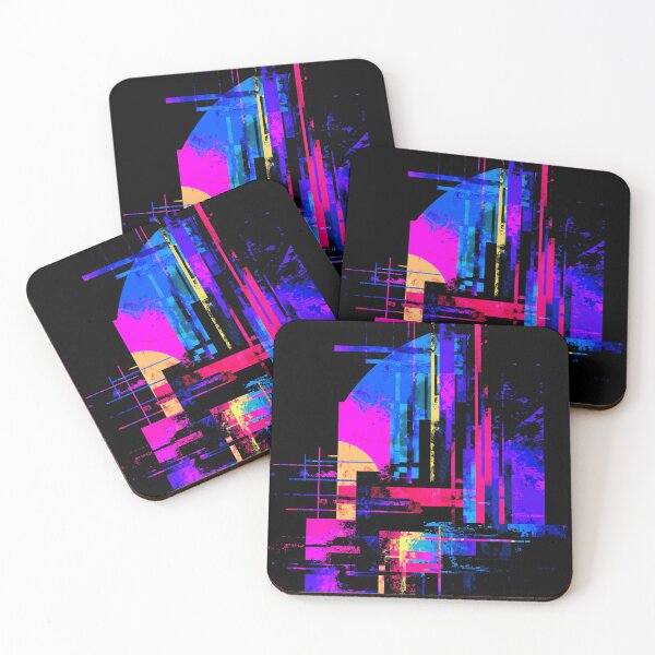 Item preview, Neon Chaos — Digital Glitch & Distortion designed and sold by MidArtForge.