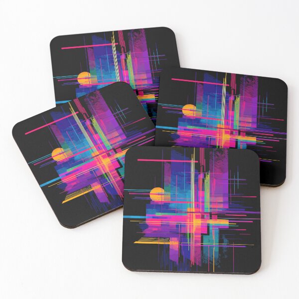 Item preview, Neon Chaos — Digital Glitch & Distortion designed and sold by MidArtForge.