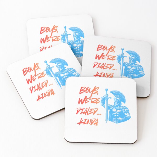 Item preview, Boys We’re Dialed Kinda chat humor designed and sold by SloganSauce.