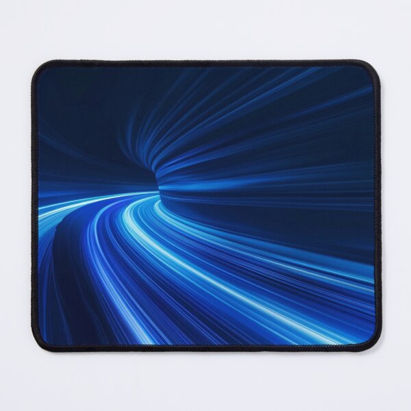Item preview, Silent Acceleration — Blue Light Speed Flow designed and sold by LunaPoster.