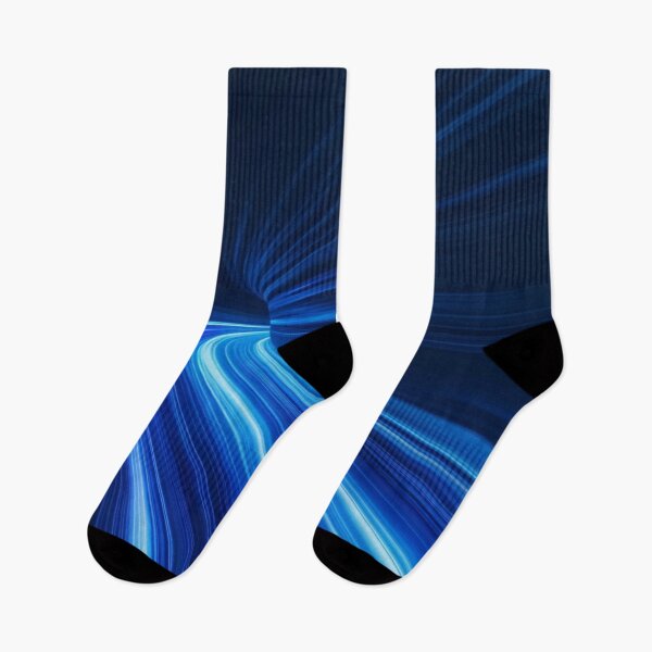 Item preview, Silent Acceleration — Blue Light Speed Flow designed and sold by LunaPoster.