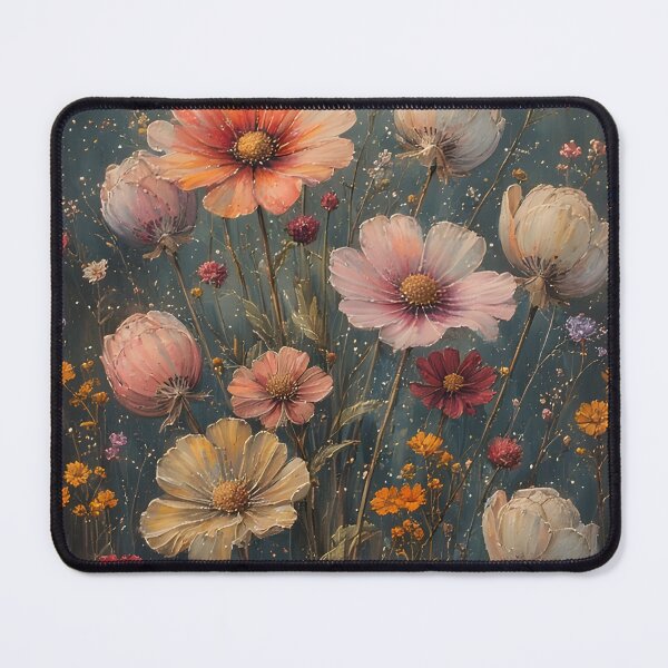 Item preview, Elegant flower field in a dreamy painting designed and sold by Mianku | Für das Leben.
