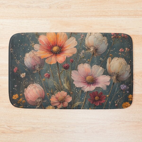 Item preview, Elegant flower field in a dreamy painting designed and sold by Mianku | Für das Leben.
