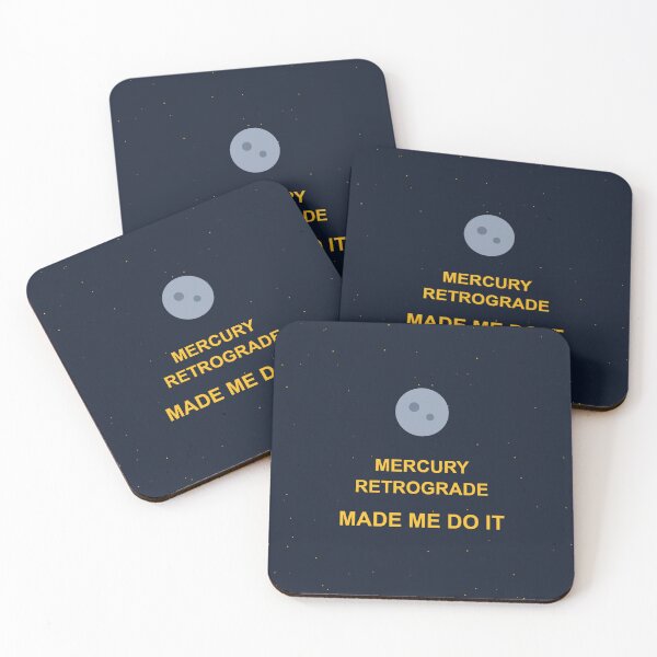 Item preview, Mercury Retrograde Made Me Do It - Funny Astrology Zodiac Gift designed and sold by wr3ckski.