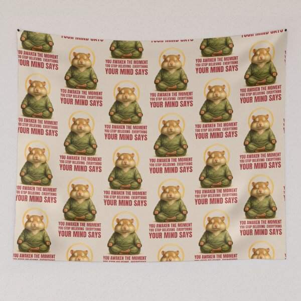 Item preview, cute hamster You awaken the moment you stop believing everything your designed and sold by La Loca.