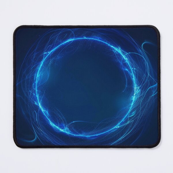 Item preview, Kinetic Rings — Blue Energy Halo designed and sold by LunaPoster.