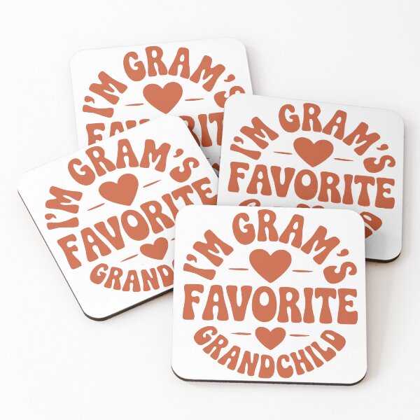 Item preview, I'm Gram's Favorite Grandchild Retro 70s Groovy Aesthetic designed and sold by Lora Art.