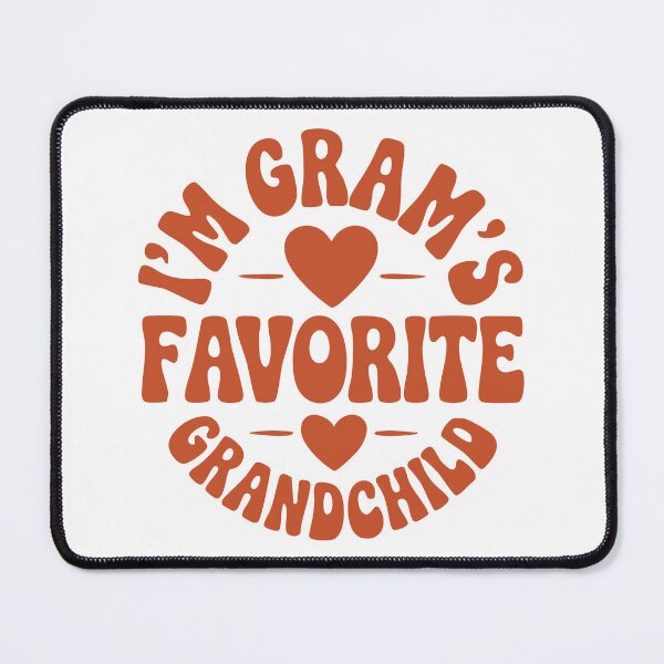 Item preview, I'm Gram's Favorite Grandchild Retro 70s Groovy Aesthetic designed and sold by Lora Art.