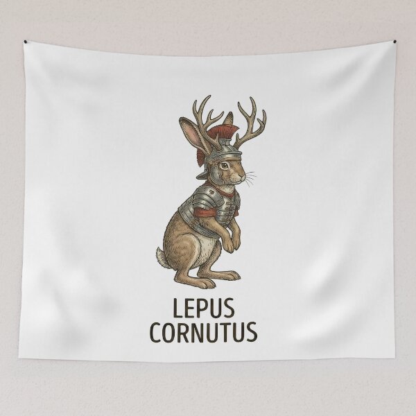 Item preview, Roman Jackalope Rabbit Legionary designed and sold by k3rstman1.