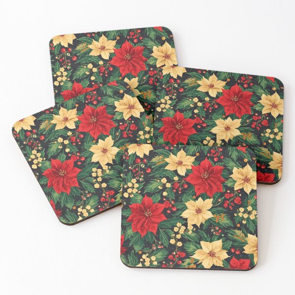 Item preview, Passionately Poinsettia Mistletoe designed and sold by shaang.