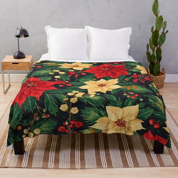 Item preview, Passionately Poinsettia Mistletoe designed and sold by shaang.