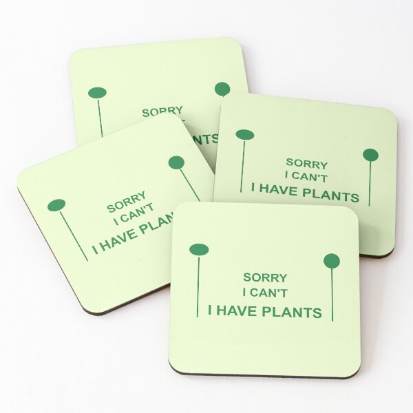 Item preview, Sorry I Can't I Have Plants - Plant Mom Dad Introvert Gift designed and sold by wr3ckski.