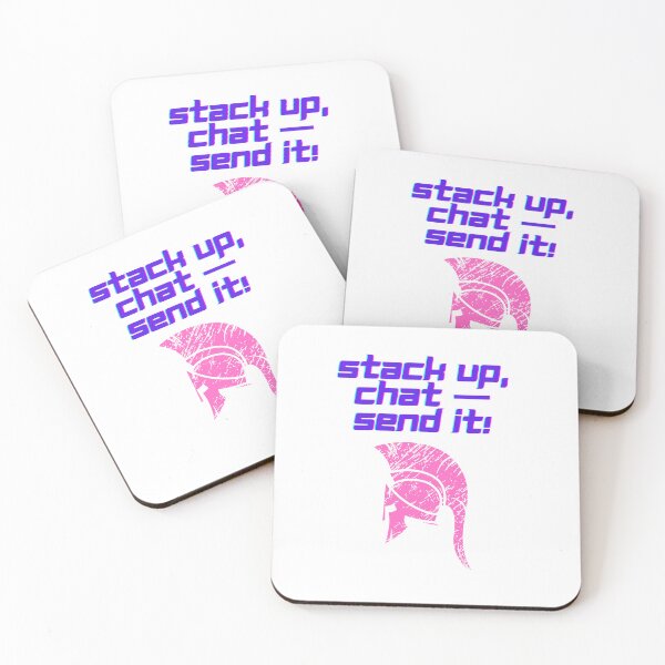Item preview, Stack Up Chat Send It chat energy designed and sold by SloganSauce.