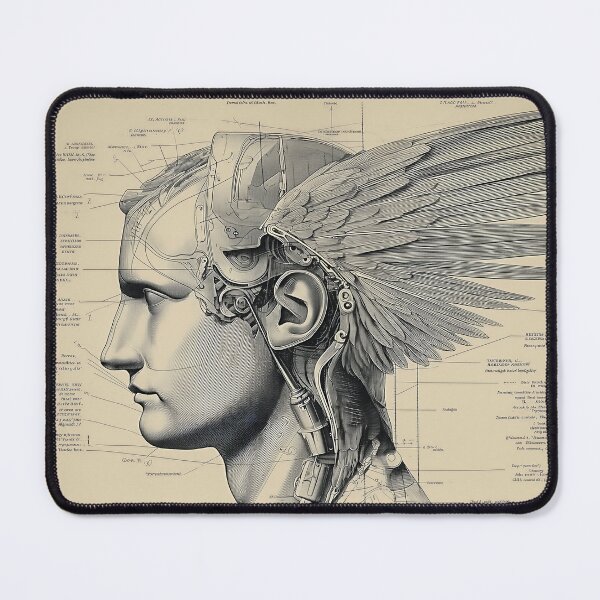 Item preview, mechanical angel Anatomical Study designed and sold by lautir.