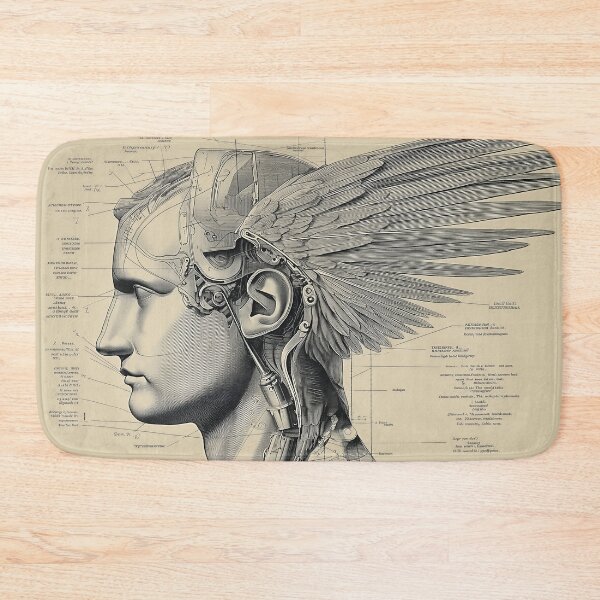 Item preview, mechanical angel Anatomical Study designed and sold by lautir.