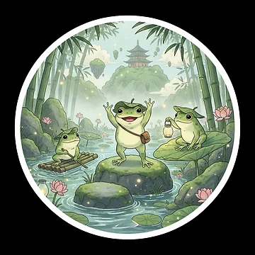 Artwork thumbnail, Frog by Azrora