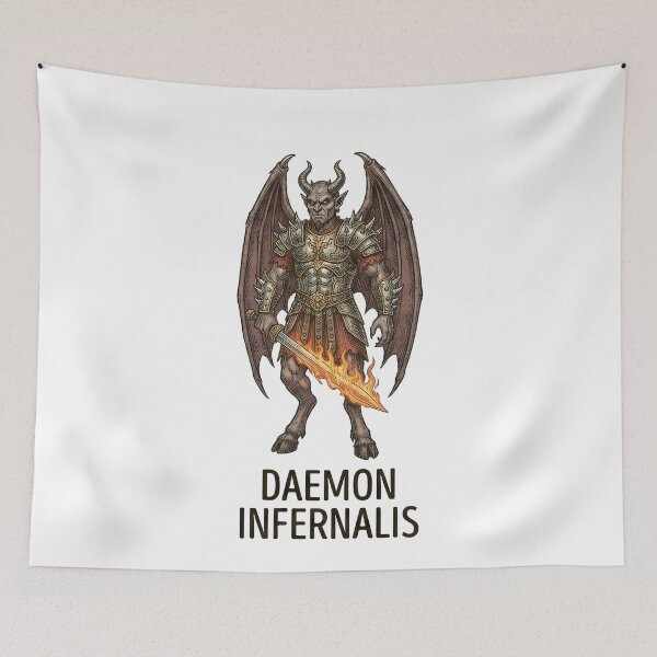 Item preview, Roman Infernal Daemon Flaming Sword designed and sold by k3rstman1.