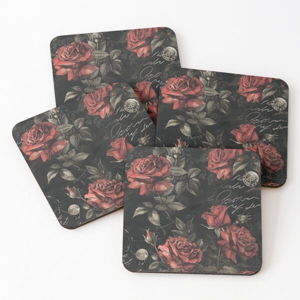 Item preview, Floral pattern. Bouquet of flowers. Red roses. designed and sold by MagelliShop.