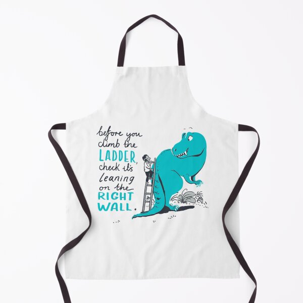 Item preview, Before You Climb The Ladder Motivational Quote Dinosaur Art designed and sold by EverBranz-stor.