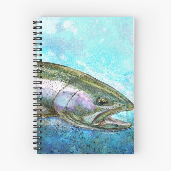 Item preview, Wild Rainbow Trout designed and sold by fishweardesigns.