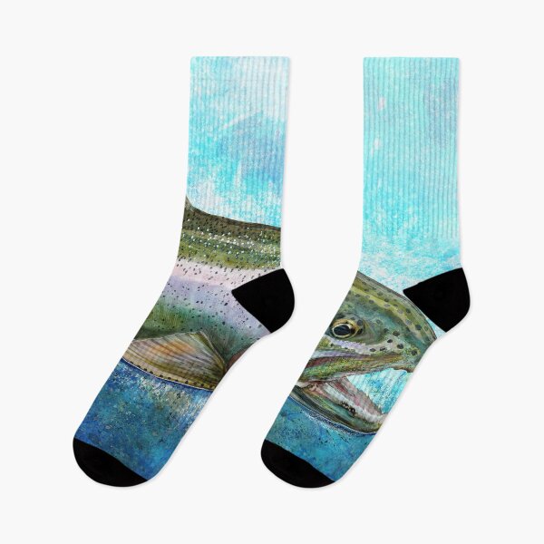 Item preview, Wild Rainbow Trout designed and sold by fishweardesigns.