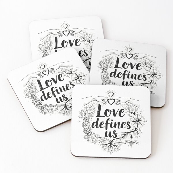 Item preview, Love Defines Us Blk designed and sold by UrbanPrts.