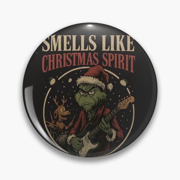Item preview, Smells Like Christmas Spirit Grouchy 90's Grunge Monster  designed and sold by chriswils.