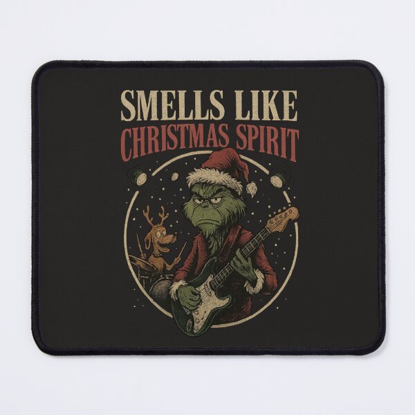Item preview, Smells Like Christmas Spirit Grouchy 90's Grunge Monster  designed and sold by chriswils.