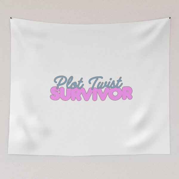 Item preview, Plot Twist Survivor – Funny Book & Series Quote designed and sold by ade-datt.