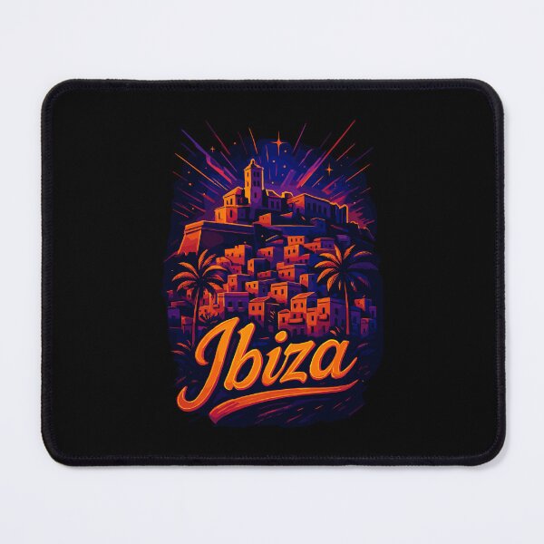 Item preview, Ibiza Island Holiday Silhouette Summer Gift designed and sold by Pineapple-Tree.