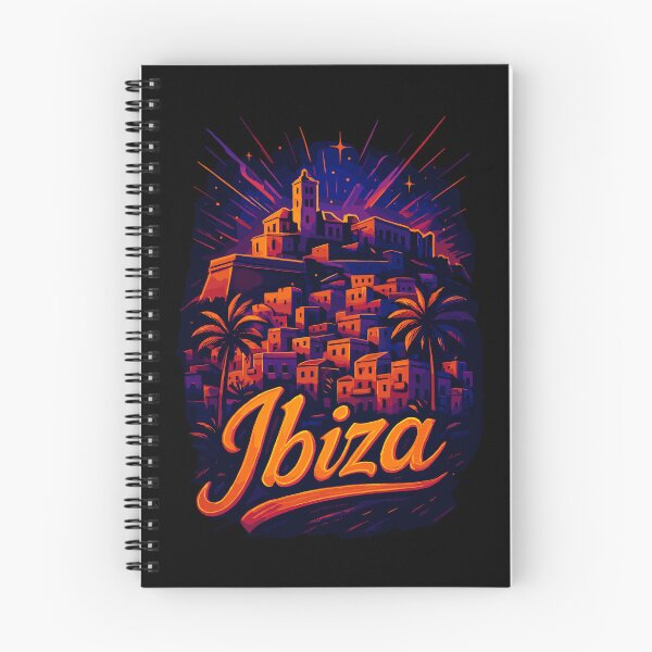 Item preview, Ibiza Island Holiday Silhouette Summer Gift designed and sold by Pineapple-Tree.