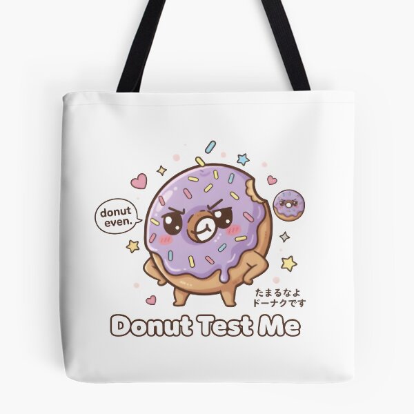 Item preview, Silly Donut – “Donut Test Me” Funny Kawaii Dessert Pun designed and sold by Snackwear Apparel.