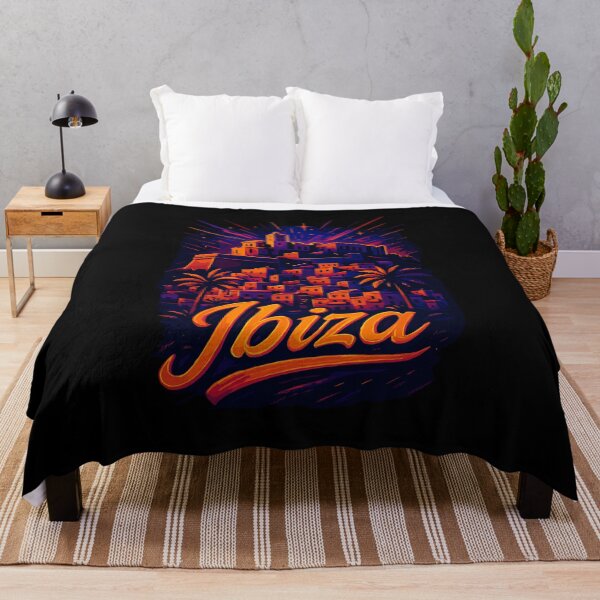 Item preview, Ibiza Island Holiday Silhouette Summer Gift designed and sold by Pineapple-Tree.