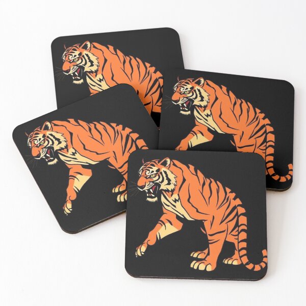 Item preview, Roaring Ember-Stripes Tiger Spirit designed and sold by AmyPrimeauxtu.