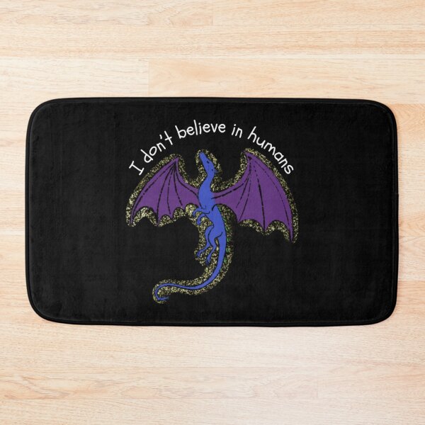 Item preview, I Don't Believe in Humans - Dragon Edition designed and sold by Eviesrainbow.