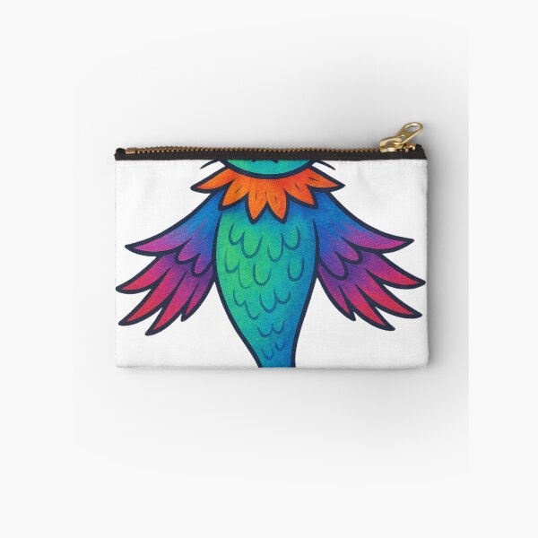 Item preview, Galactic Hybrid – Vibrant Cat-Bird-Fish Alien Creature designed and sold by HOUSE OF TIST.