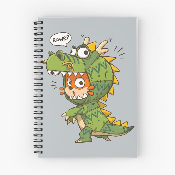 Item preview, Little Fox Dino Roar - Adorable Costume Creature designed and sold by AwesomeBeyondLimits.
