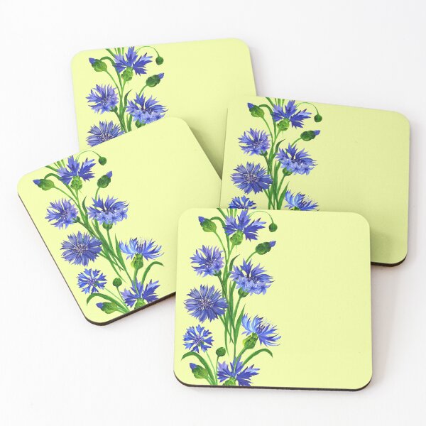 Item preview, Cornflowers flowers of Ukraine. Bouquet blue of cornflowers Petrykivka art  designed and sold by Sunflower-7.