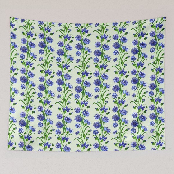 Item preview, Cornflowers flowers of Ukraine. Bouquet blue of cornflowers Petrykivka art  designed and sold by Sunflower-7.