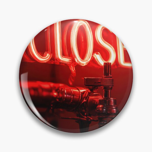 Item preview, Neon “CLOSE” Sign Inside Light Bulb – Modern Red Glow Aesthetic designed and sold by Grafititee.
