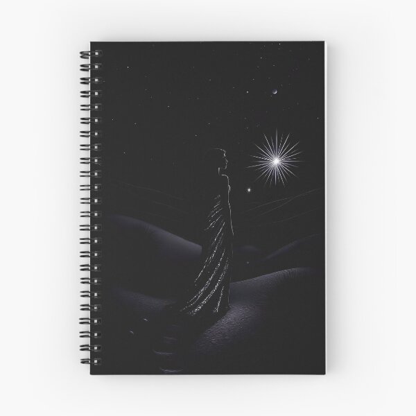 Item preview, Cinematic Night Sky Goddess Artwork designed and sold by Aurea Geometry.