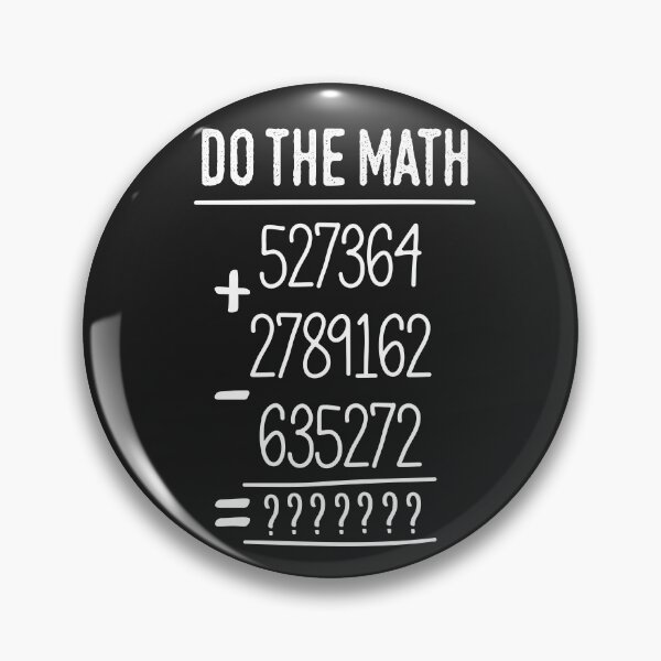 Item preview, Math teacher do math funny designed and sold by Think4Prints.