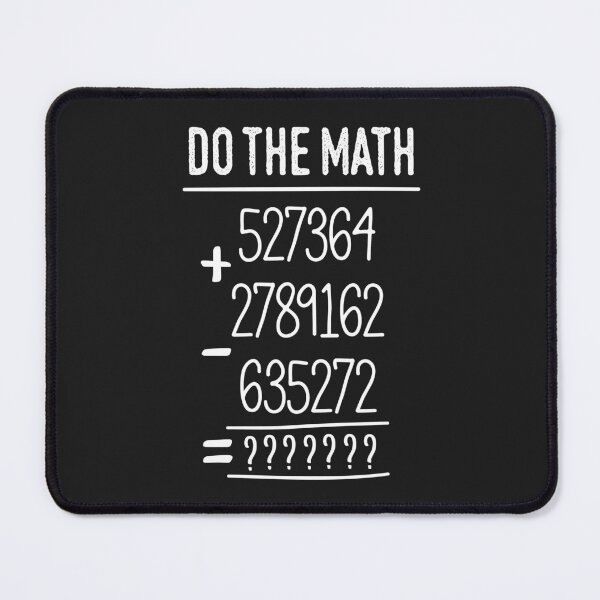 Item preview, Math teacher do math funny designed and sold by Think4Prints.