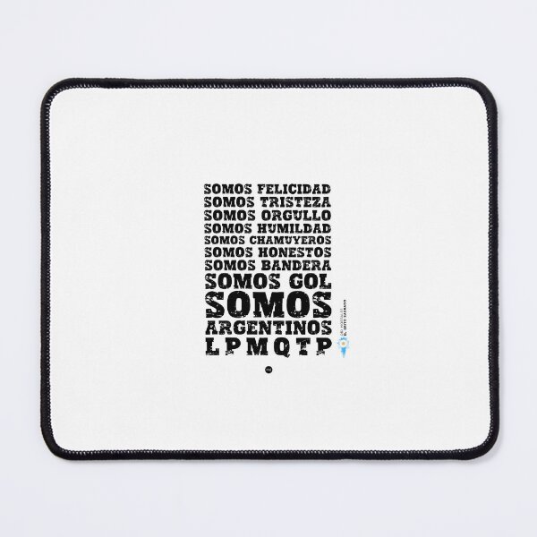 Item preview, We are Argentinians, LPMQTP - Hear mortals (fc) designed and sold by XUSRedbubble.