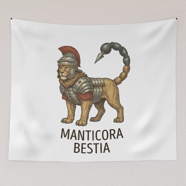 Item preview, Roman Manticore Beast Mythical Lion designed and sold by k3rstman1.