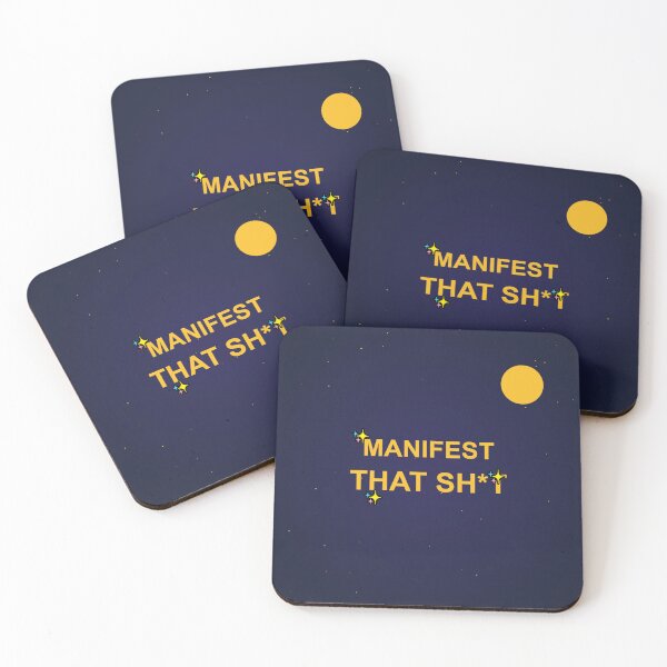 Item preview, Manifest That Sh*t Motivational - Law of Attraction Manifestation Gift designed and sold by wr3ckski.
