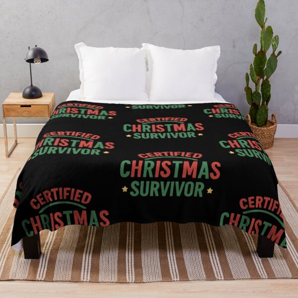 Item preview, Certified Christmas Survivor Design designed and sold by ArtComixHaven.
